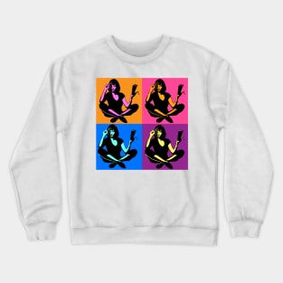 Pop Art Mia Wallace Crewneck Sweatshirt